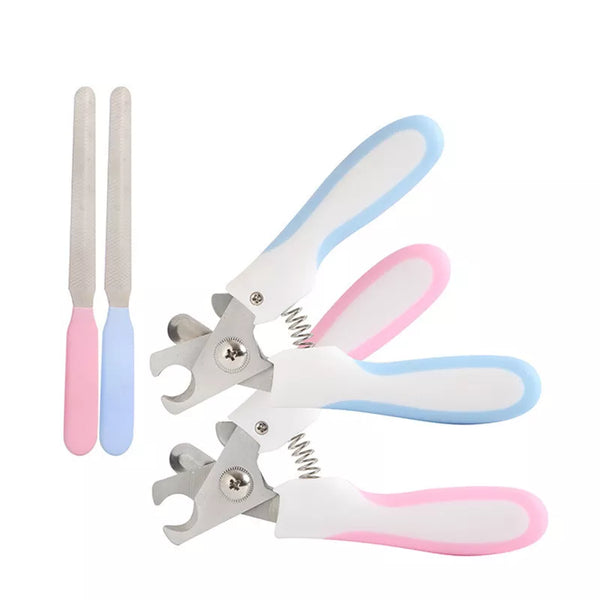 SHOPETS Pet Grooming Scissors and Nail Clipper Set