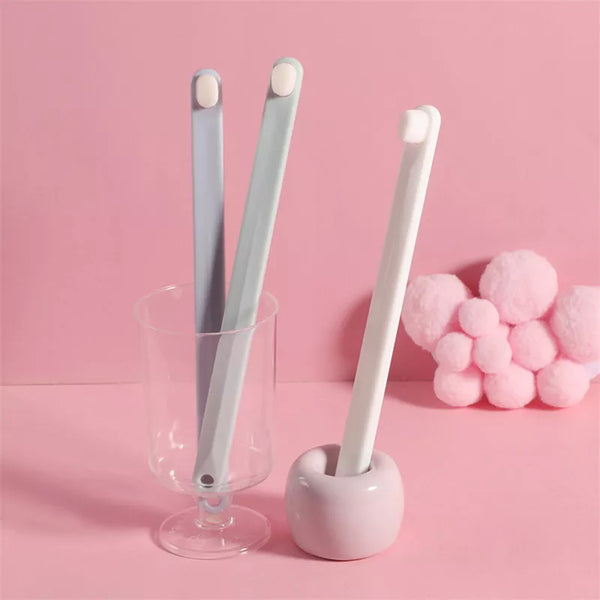 Pets-Shop. Three silicone pet feeding syringes against a pink background. Shopets-Amazon.