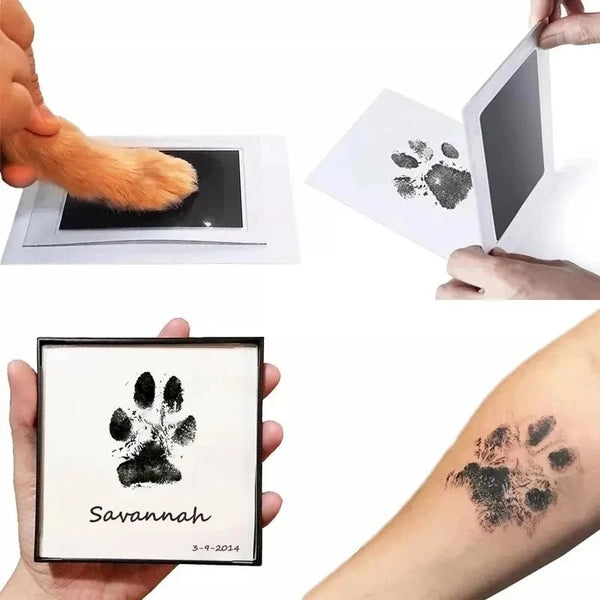 SHOPETS Pet Safe Non-Toxic Printing Pad for Dog Footprint Handprint