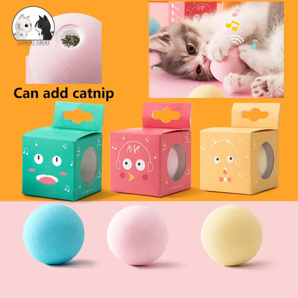 SHOPETS Cat Training Toy: Interactive Ball for Smart Cats